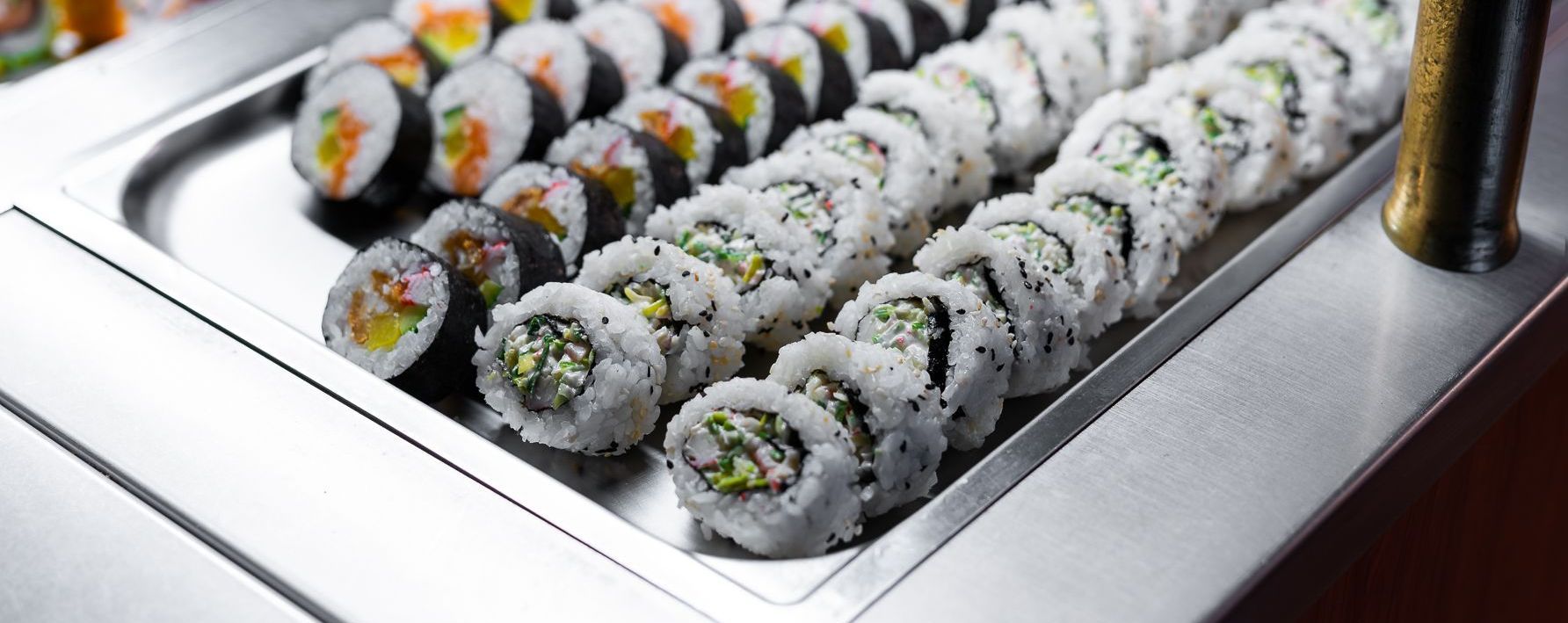 Sushibuffé – färsk sushi